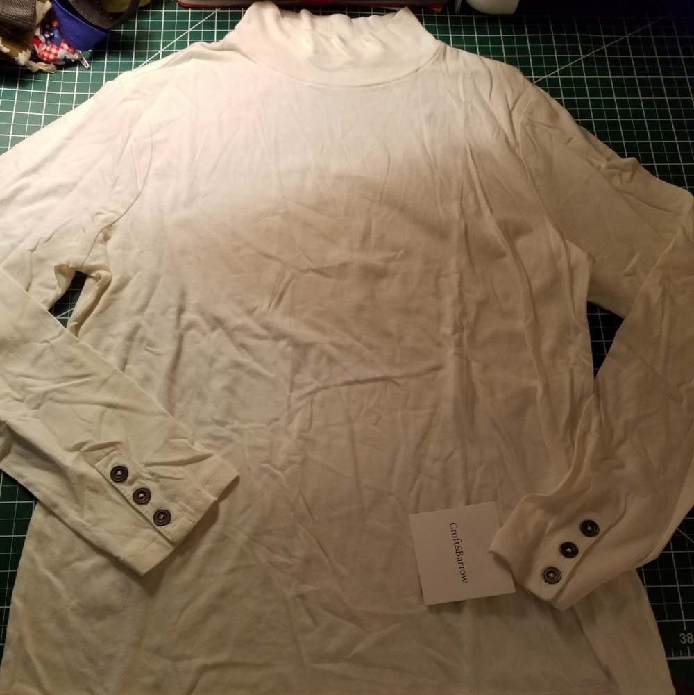 Sonoma Mock Turtleneck Long Sleeve Pristine MP